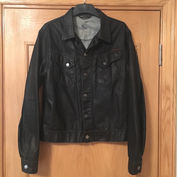 Nudie Jeans Conny Coated Denim Jacket 